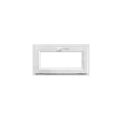 Fenêtre abattante par le haut double vitrage GoodHome en PVC .85 x H.48 cm - vue 2