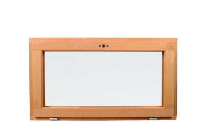 Fenêtre abattante par le haut double vitrage GoodHome en bois .125 x H.47 8 cm - vue 2
