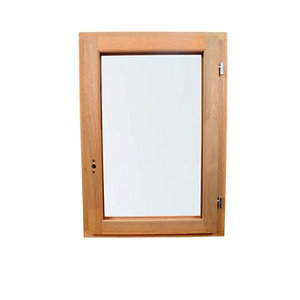 Fenêtre bois battante 1 vantail droit H.75 x l.60 cm