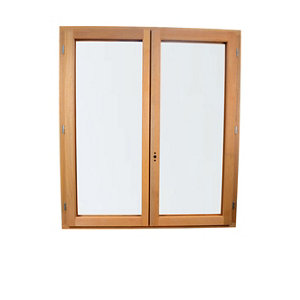 Fenêtre bois battante 2 vantaux H.75 x l.100 cm