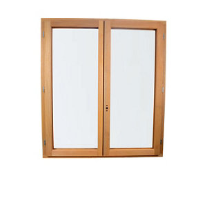 Fenêtre bois battante 2 vantaux H.125 x l.100 cm