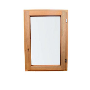 Fenêtre bois battante 1 vantail droit H.95 x l.60 cm