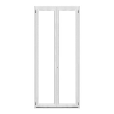 Porte fenêtre PVC 2 vantaux GoodHome 100 x h.215 cm tirant droit - vue 2