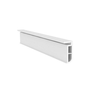 Champlat pour fenêtre PVC - Blanc - 3 cm
