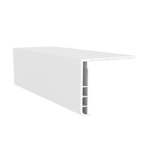 Champlat pour fenêtre PVC - Blanc - 5 cm