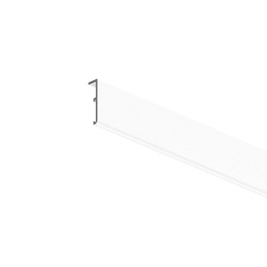 Champlat pour fenêtre aluminium - Blanc - 3 cm