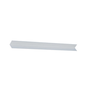 Habillage fenêtre alu coulissant - Blanc - 3,5 x 3,5