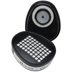 Lot de 2 filtres pour masque respiratoire