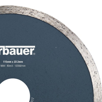 Disque diamant continu carrelage Erbauer 115x22 2 mm - vue 1