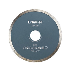 Disques diamants continus carrelage 115 mm