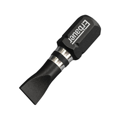 Embout de vissage torsion impact SL5.5 25 mm Erbauer 3 pièces - vue 2