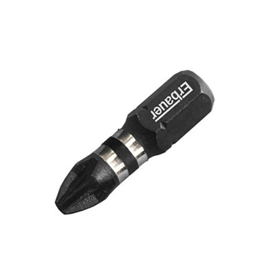 Embout de vissage torsion impact PZ3 25 mm Erbauer 3 pièces - vue 2