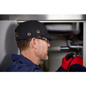 Casquette de sécurité noire confortable