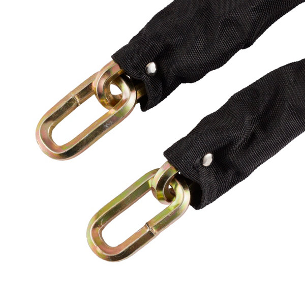 Chaîne De Sécurité Métal Noire 6 Mm X 10 M – Robuste Antirouille Pour Portail, Garage, Balançoire, Vélo, Chien