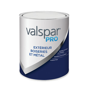 Valspar pro ext bois-métal satin 1L deep