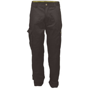 Pantalon de travail regular noir confortable et résistant MICHIGAN taille 48