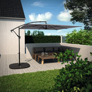 Parasol déporté 2,5 x 2,5 m