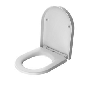 ABATTANT WC D SHAPE BLANC