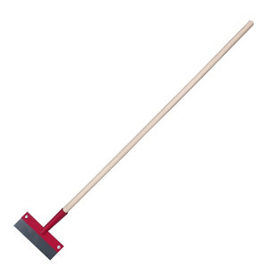 Grattoir de sol avec manche bois - 130 x 20 cm