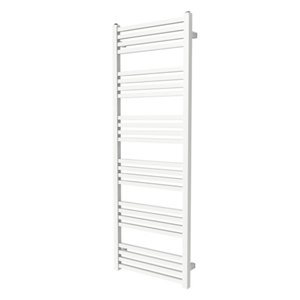 Sèche-serviette "Duala" blanc - H. 127,2 x L. 45 cm