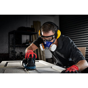 Demi masque respiratoire FFP2 réutilisable