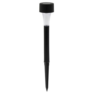 Lot de 10 balises solaires noir - Ø. 46 x H. 191 mm