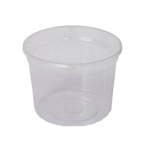 Lot de 3 seaux à peinture blanc 2L 