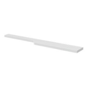 Étagère de salle de bains blanc Himalia L.105 x P. 15 cm