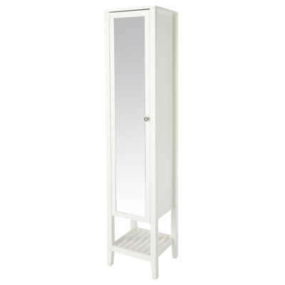 Colonne de salle de bains à poser avec miroir .40 2 x H.185 x P.36 1 cm GoodHome Perma