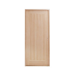 Bloc-porte cottage plaqué chêne gauche 73 cm