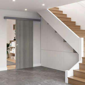 Porte coul "Alpille" chêne gris 83 cm