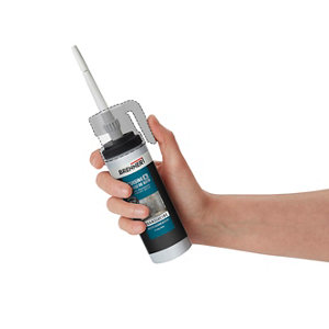 Silicone transparent pistolet intérieur 100 ml