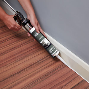 Joint finition parquet blanc 280 ml