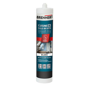 Mastic anti-moisissures blanc 280 ml