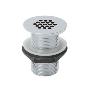 Bonde chromée à écoulement libre sans trop-plein - Ø 80 mm