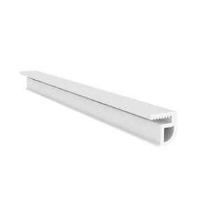 Champlat pour fenêtre PVC - Blanc - 3-15 cm