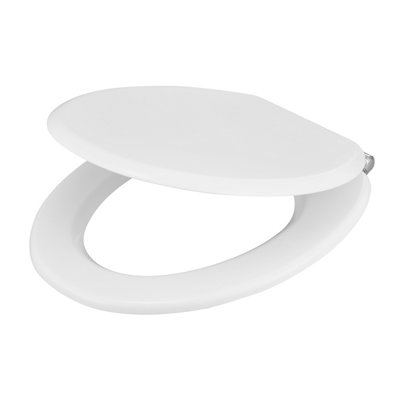 Abattant WC GoodHome Pilica coloris en bois avec frein de chute - vue 2