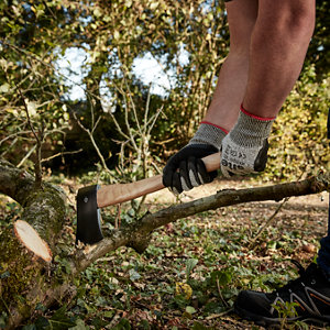 Hache manche bois 0,9 kg