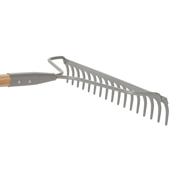 Râteau à Sable Lena 05476 – Manche En Bois, 60 Cm, Robuste, Pour Bac à Sable Ou Jardin, Dès 3 Ans