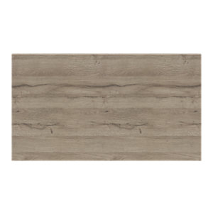 Façade casserolier ou hotte "Pachira" bois l.59,7 x h.35,6 cm