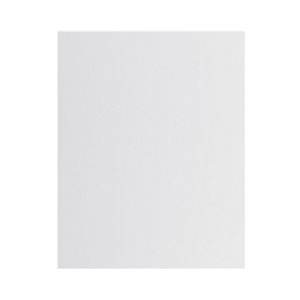 Côté de remplacement bas gauche "Garcinia" gris brillant l.57 x h.72 x ép.1,8 cm