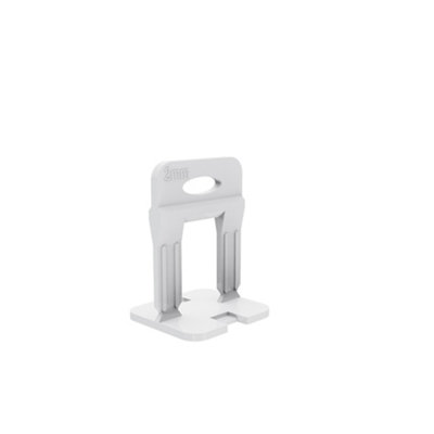 Lot 100 croisillons niveleurs Diall écart 2 mm - vue 2