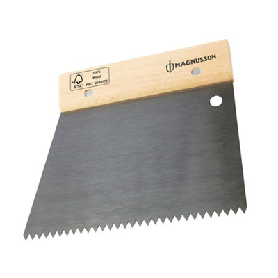 Peigne à colle carrelage 18cm V 6mm Magnusson - vue 2