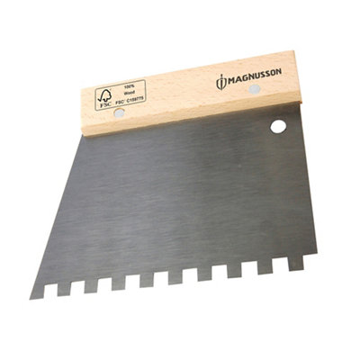 Peigne à colle carrelage 18cm U 9mm Magnusson - vue 2