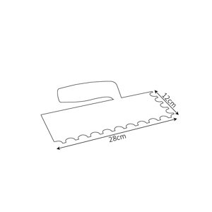 Platoir  Colle Carrelage 280x120mm