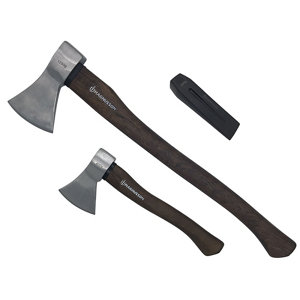 Set de 2 haches et 1 cale poignée antidérapante