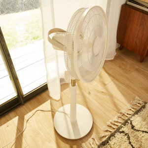 Ventilateur sur pied, hauteur réglable "Carrao" 45 W Ø 35 cm