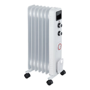 Radiateur bain d'huile 1 500 W + Timer