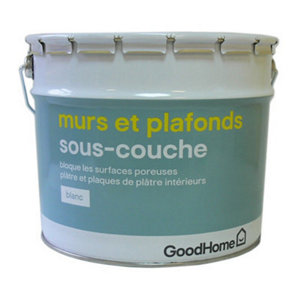 Peinture sous-couche murs et plafonds intérieure blanc 10 L