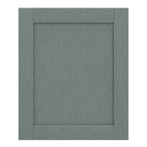 Façade 1 porte 60cm COLINE vert sauge - l. 59.7 x h. 71.5cm